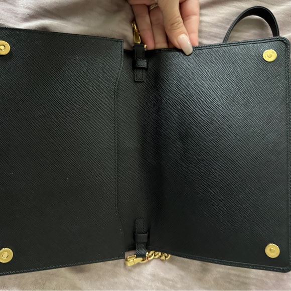 Prada Black Leather Crossbody Bag - Picture 3 of 6